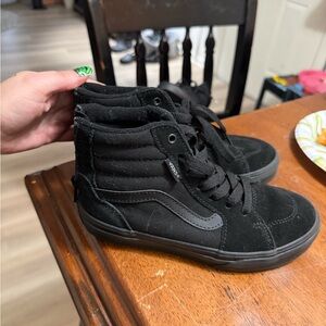 Vans Black Kids Sneakers